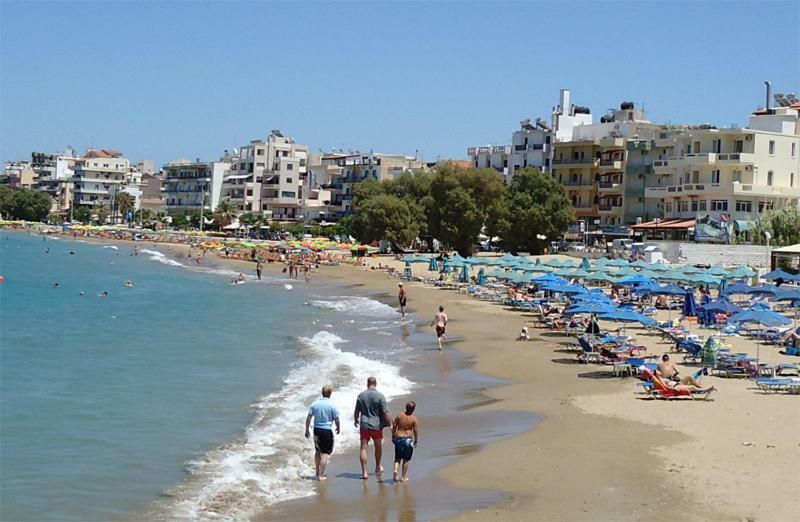 Steps To Nea Chora Beach Angela Apt ,10Min To Town Chania  Bagian luar foto
